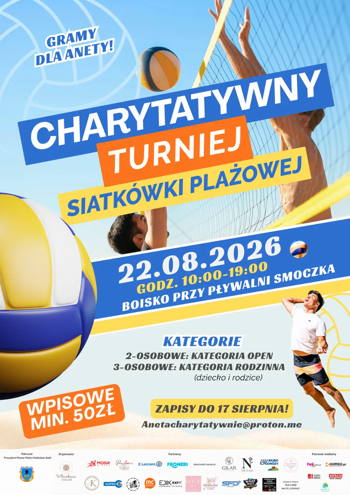 Charytatywny Mecz Siatkówki dla Anety – wsparcie dla potrzebującej