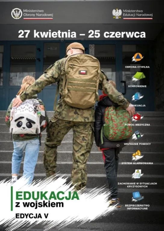 Piąta edycja projektu „Edukacja z wojskiem” trwa