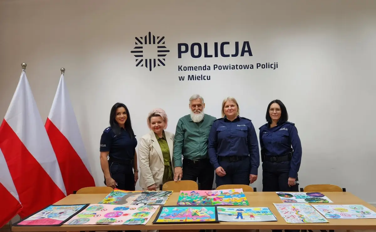 Rozstrzygnięcie powiatowego konkursu plastycznego "Bezpieczne wakacje 2026"