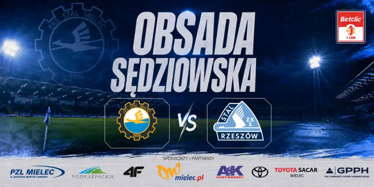 Sędziowie meczu z Stalą Rzeszów
