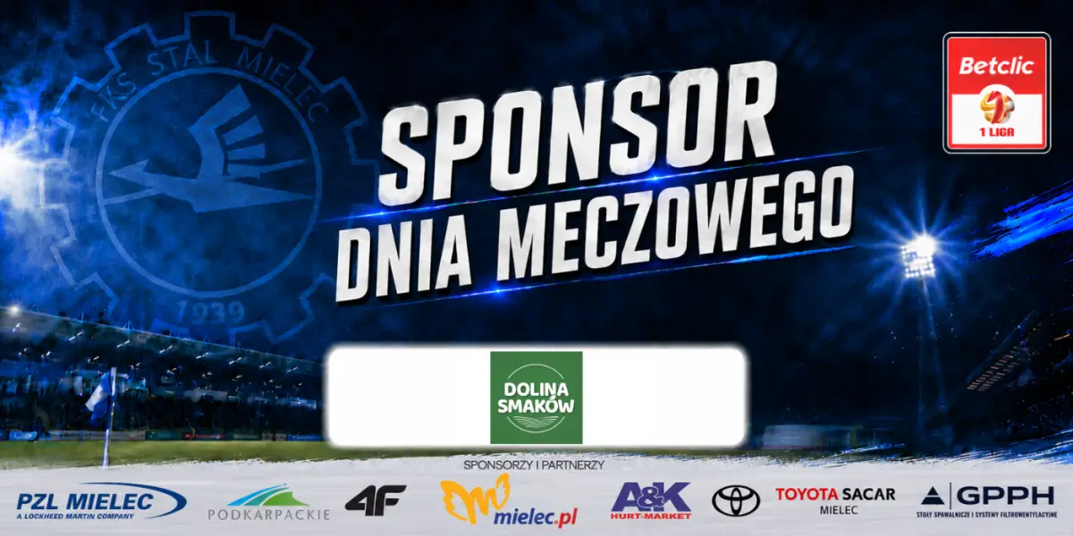 Dolina Smaków Sponsorem Dnia Meczowego podczas Derbów Podkarpacia