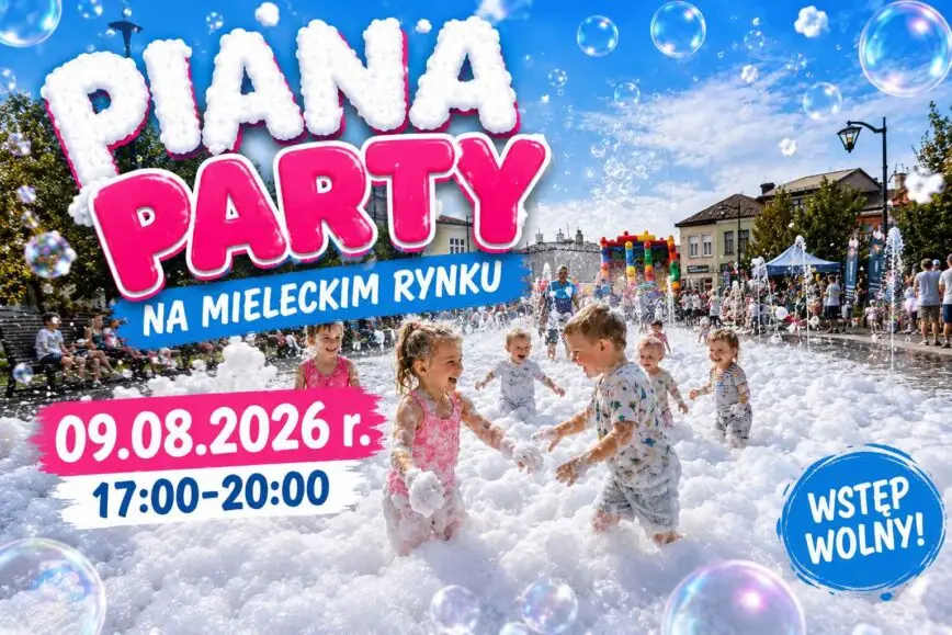 Atrakcyjny weekend na Rynku w Mielcu z koncertem i animacjami dla dzieci