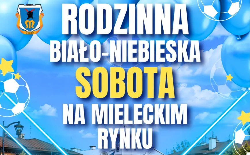 Sportowy piknik piłkarski na Rynku w Mielcu