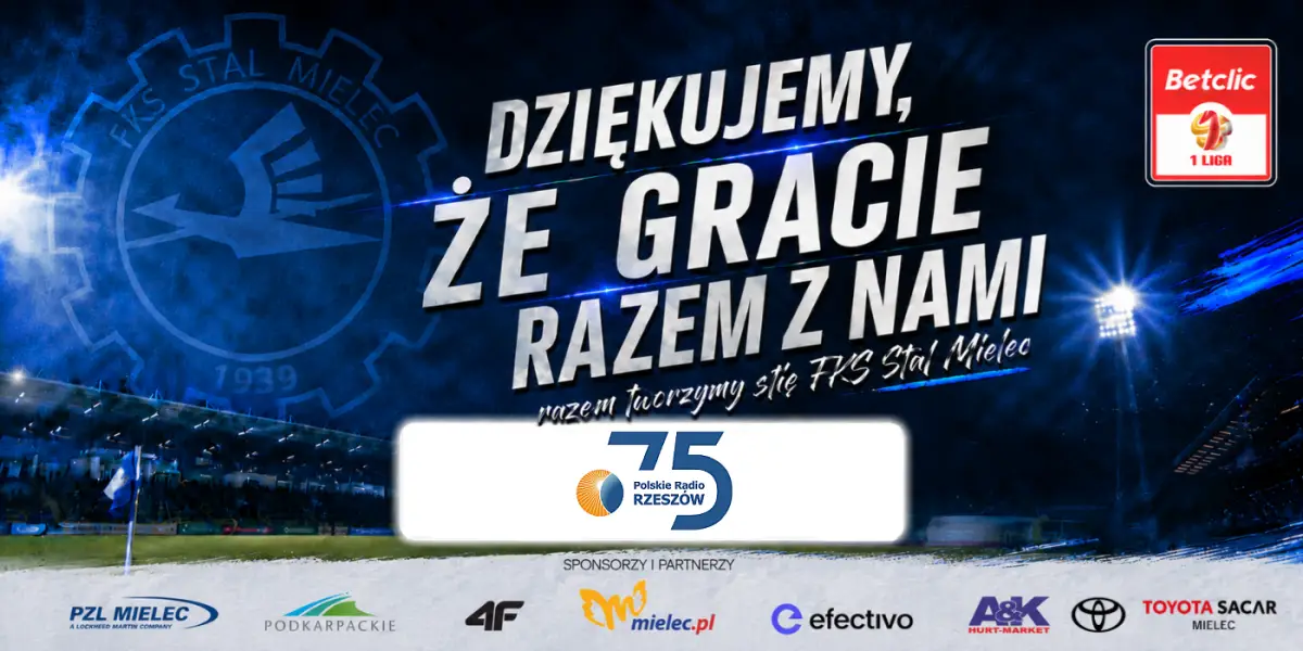FKS Stal Mielec nawiązał współpracę z Polskim Radiem Rzeszów