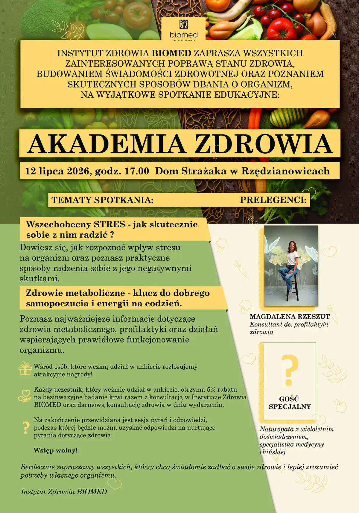 Spotkanie edukacyjne w ramach Akademii Zdrowia