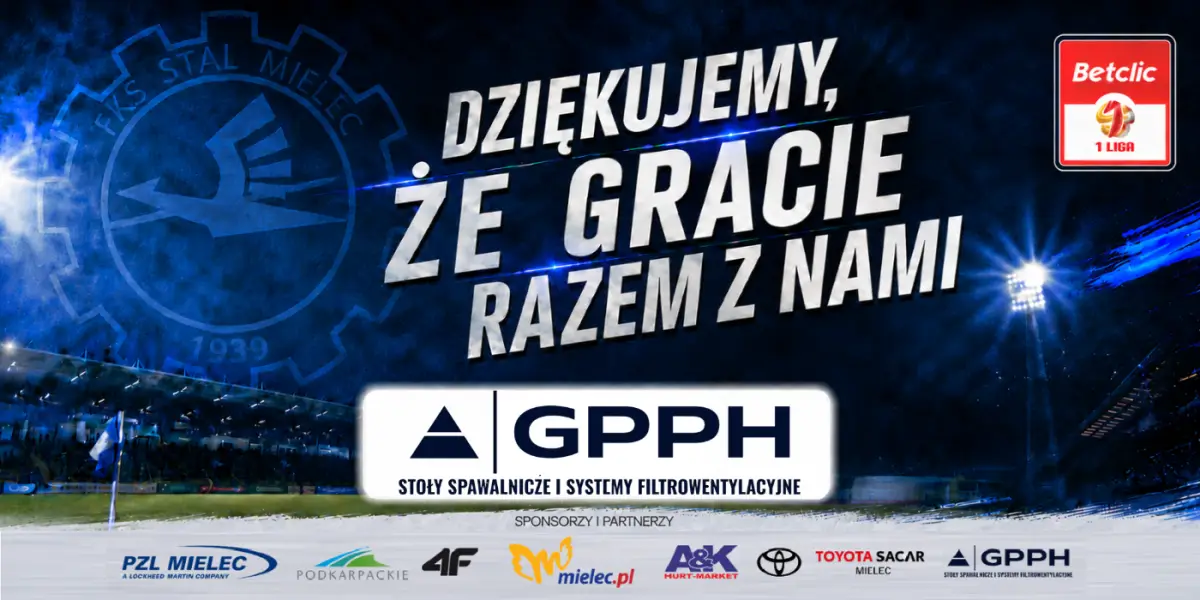 GPPH wspiera FKS Stal Mielec jako główny sponsor