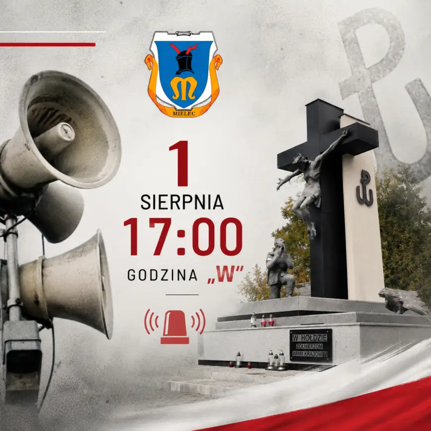 82. rocznica wybuchu Powstania Warszawskiego - syreny alarmowe 1 sierpnia o 17:00