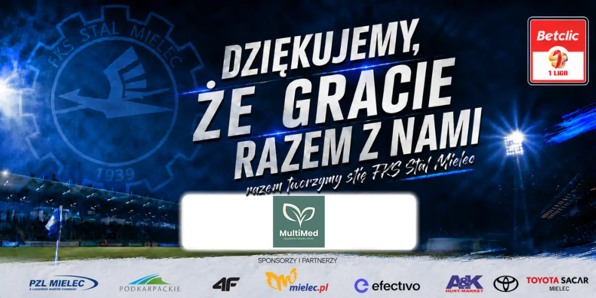 MultiMed Mielec nowym sponsorem FKS Stal Mielec