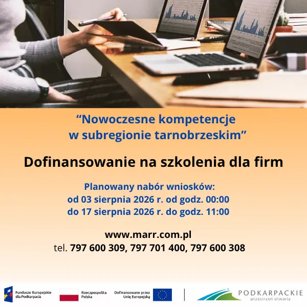 Rusza nabór do projektu – Dofinansowania na szkolenia dla firm