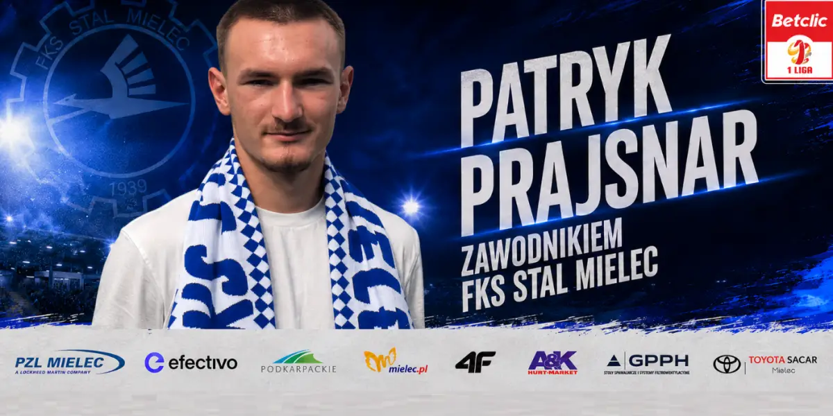 Patryk Prajsnar dołącza do FKS Stal Mielec