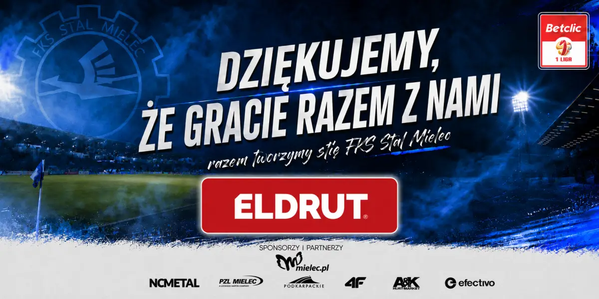 Firma ELDRUT kontynuuje współpracę ze Stalą Mielec