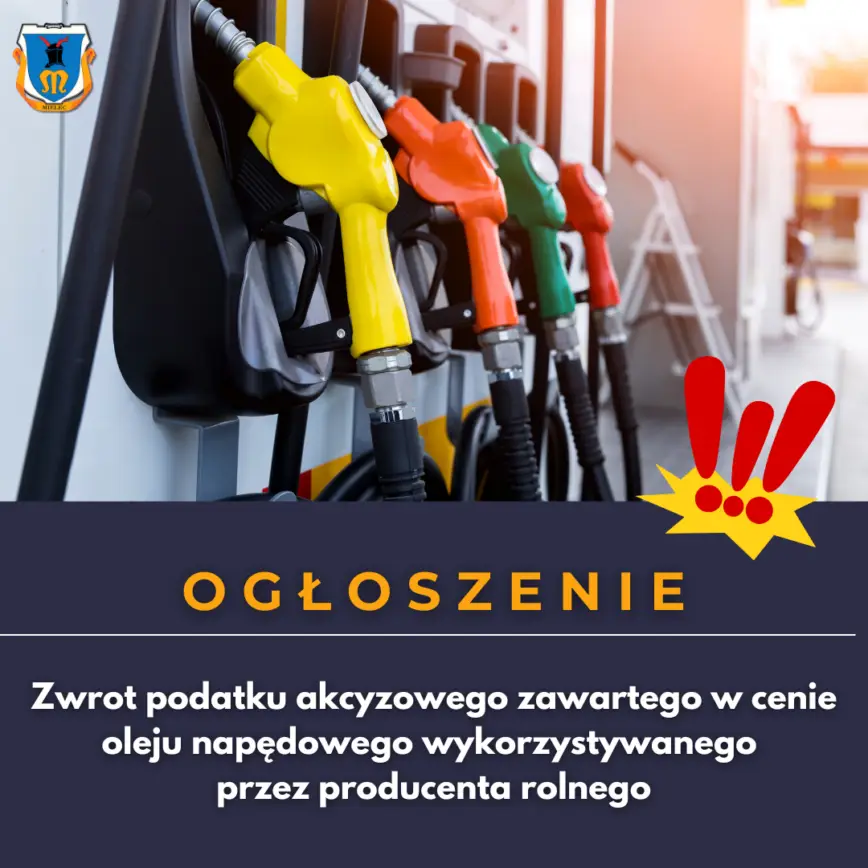 Procedura zwrotu podatku akcyzowego od oleju napędowego dla rolników