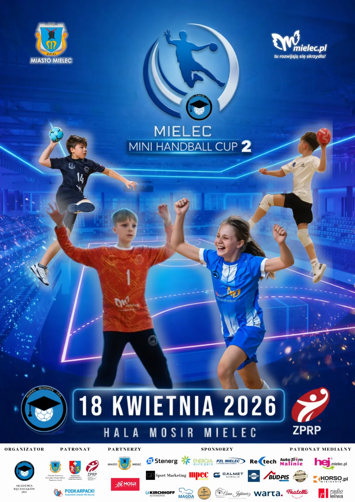 Mielec znów gospodarzem dziecięcej piłki ręcznej