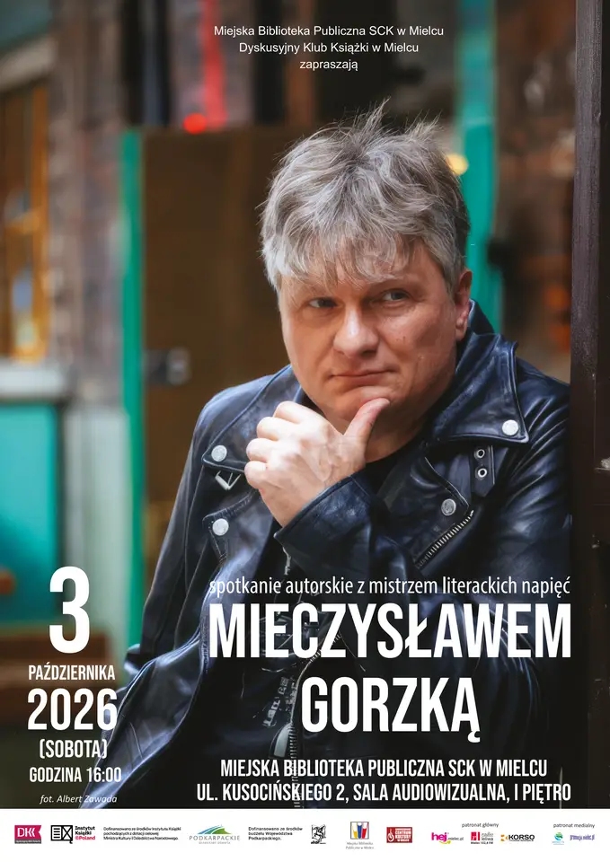 Spotkanie autorskie z Mieczysławem Gorzką - 3 października 2026 r.