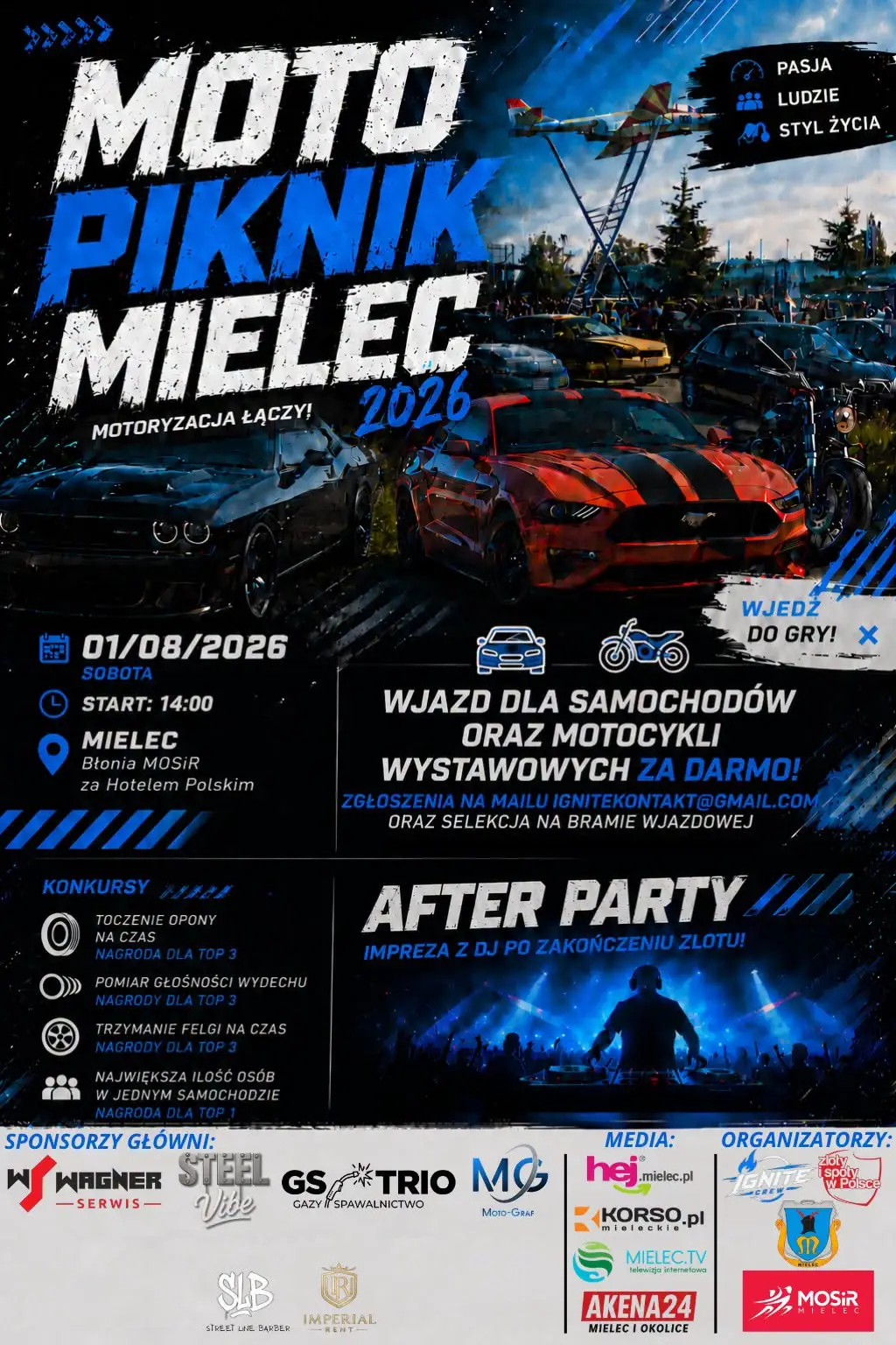 Moto Piknik Mielec 2026 w tę sobotę