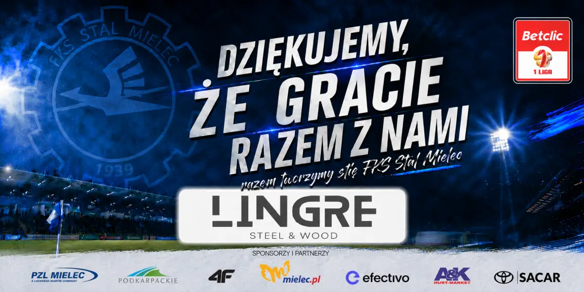 Firma Lingre nowym sponsorem Stali Mielec