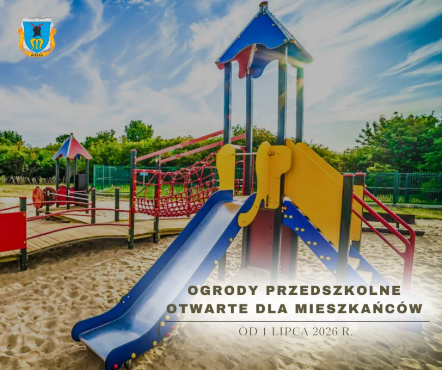 Ogrody przedszkolne dostępne dla mieszkańców od 1 lipca